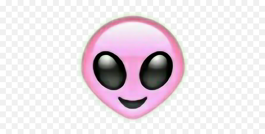Download Alien Pink Cute Emoji - Alien Emoji Plugs 5mm6mm Whatsapp Alien Iphone Emoji Png,Cute Emoji Png