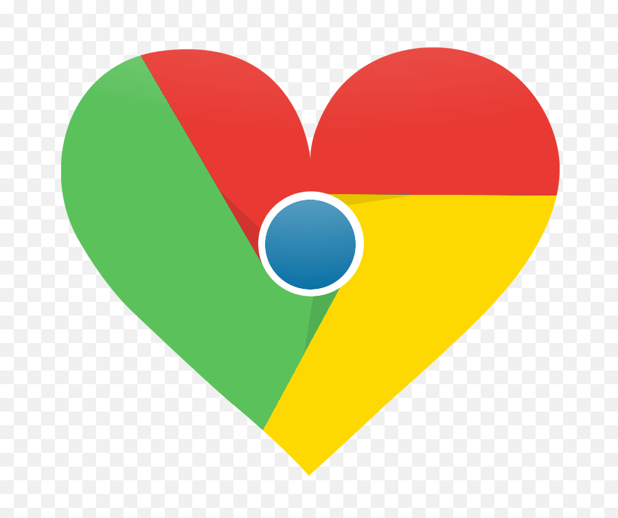Download Chrome Heart Icon Logo Png - Google Chrome Heart Google Chrome Sign Transparent,Google Chrome Icon Png