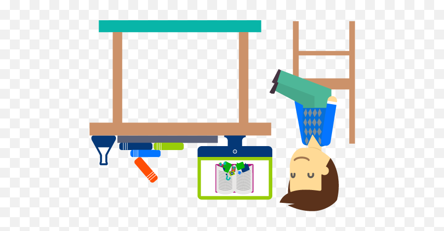 Flipped Classroom Clipart - Flipped Learning Clipart Png,Classroom Png