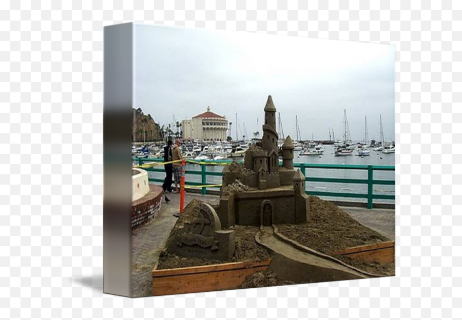 Catalina Sand Castle By Edward Molina - Statue Png,Sand Castle Png