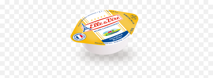 Micro Cup Unsalted Gourmet Butter 82 Fat - Catering Elle Elle Vire Butter Portion Png,Butter Transparent
