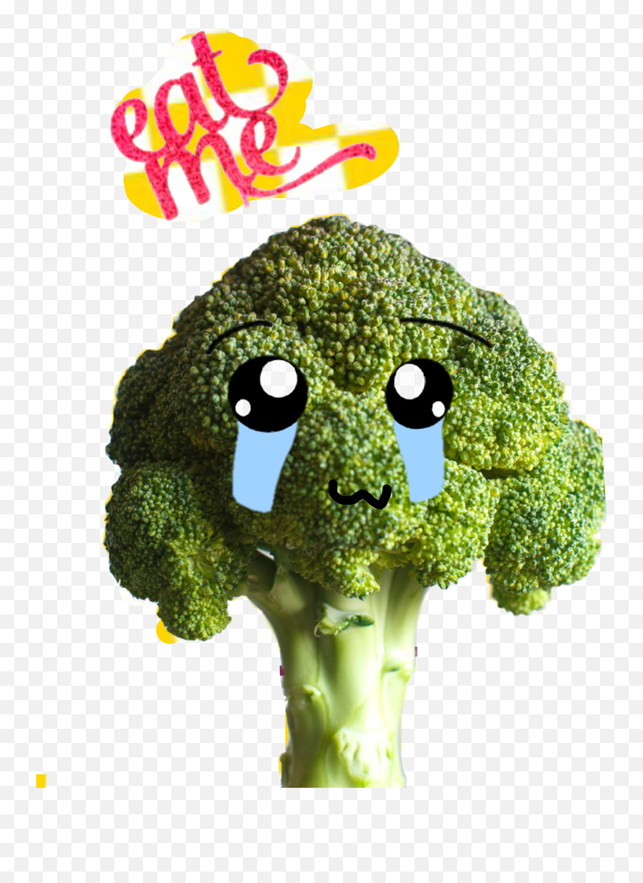 Brocolli Eat Me - Sticker By Notknown Broccoli With Googly Eyes Png,Brocolli Png