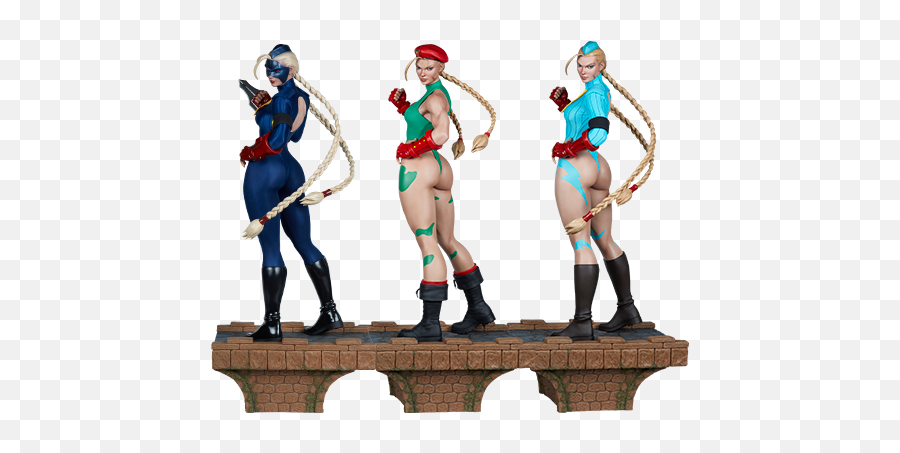 Street Fighter Cammy Evolution Statue - Cammy Pcs Statue Png,Cammy Png