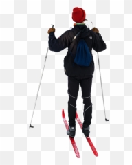 On Cross Country Skis Png Image - Skiing People