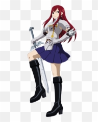 Download Erza Scarlet - Fairy Tail Erza Scarlet Png,Erza Scarlet Png