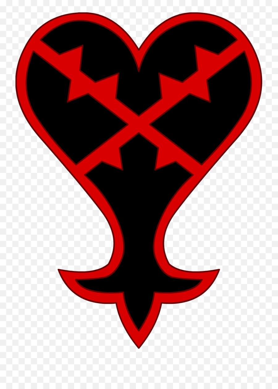 Heartless - Kingdom Hearts Heartless Symbol Png,Heart With Eyes Logo