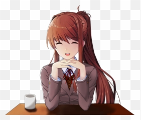 Suggestion - Doki Doki Monika Png,Monika Png