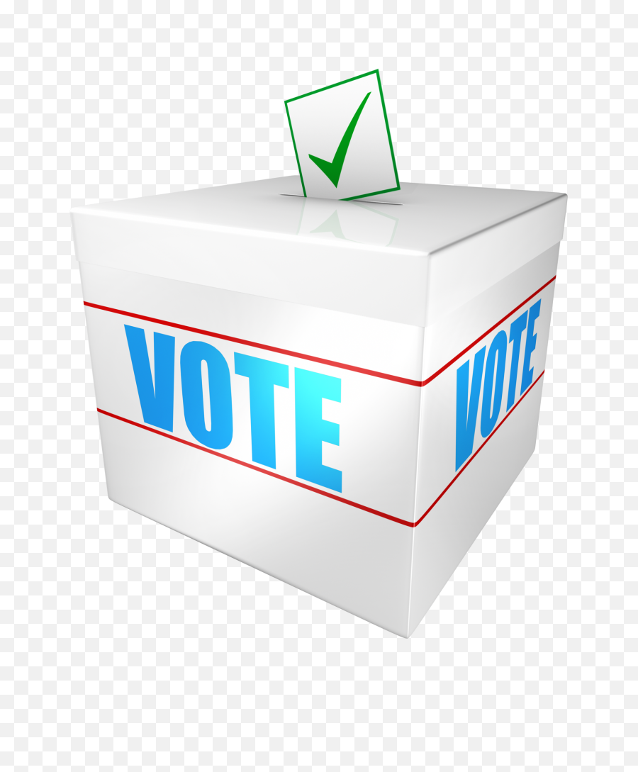 Ballot Box Cut Out Voting White - Transparent Vote Box Png,Voting Png