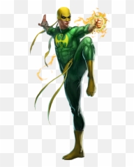 Superhero Iron Spiderman Puzzle - Marvel Characters Iron Fist Png,Iron Fist Png