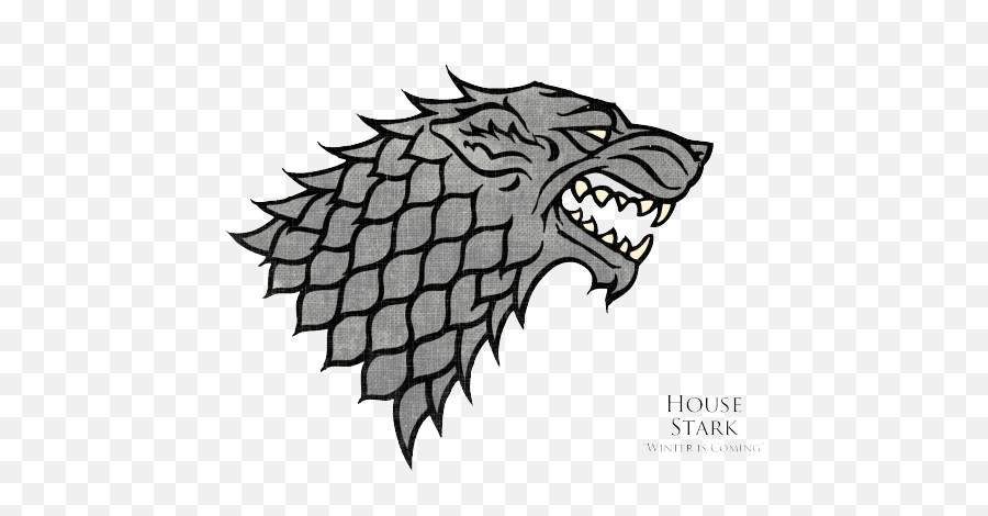 Thrones Logo Png Transparent Images - House Stark Game Of Thrones,Games Of Thrones Logo