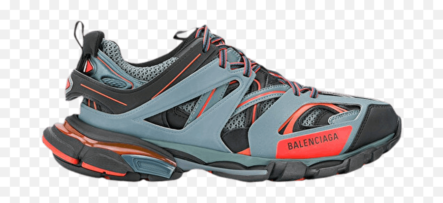 Balenciaga Track Trainer U0027orange Greyu0027 - Balenciaga 542023 Balenciaga Track Dark Grey Png,Balenciaga Png