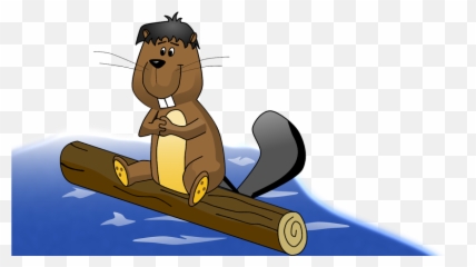 The Colourblind Artist Beaver Cartoon - Illustration Png,Beaver Png