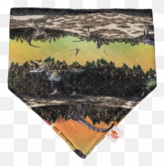 Download Hd Bandana Bib - Jurassic Swamp Transparent Png Jurassic World,Swamp Png
