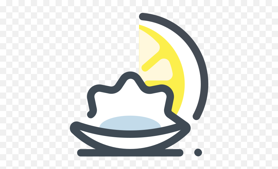 Oysters With Lemon Icon - Seafood Oyster Icon Png,Oysters Png