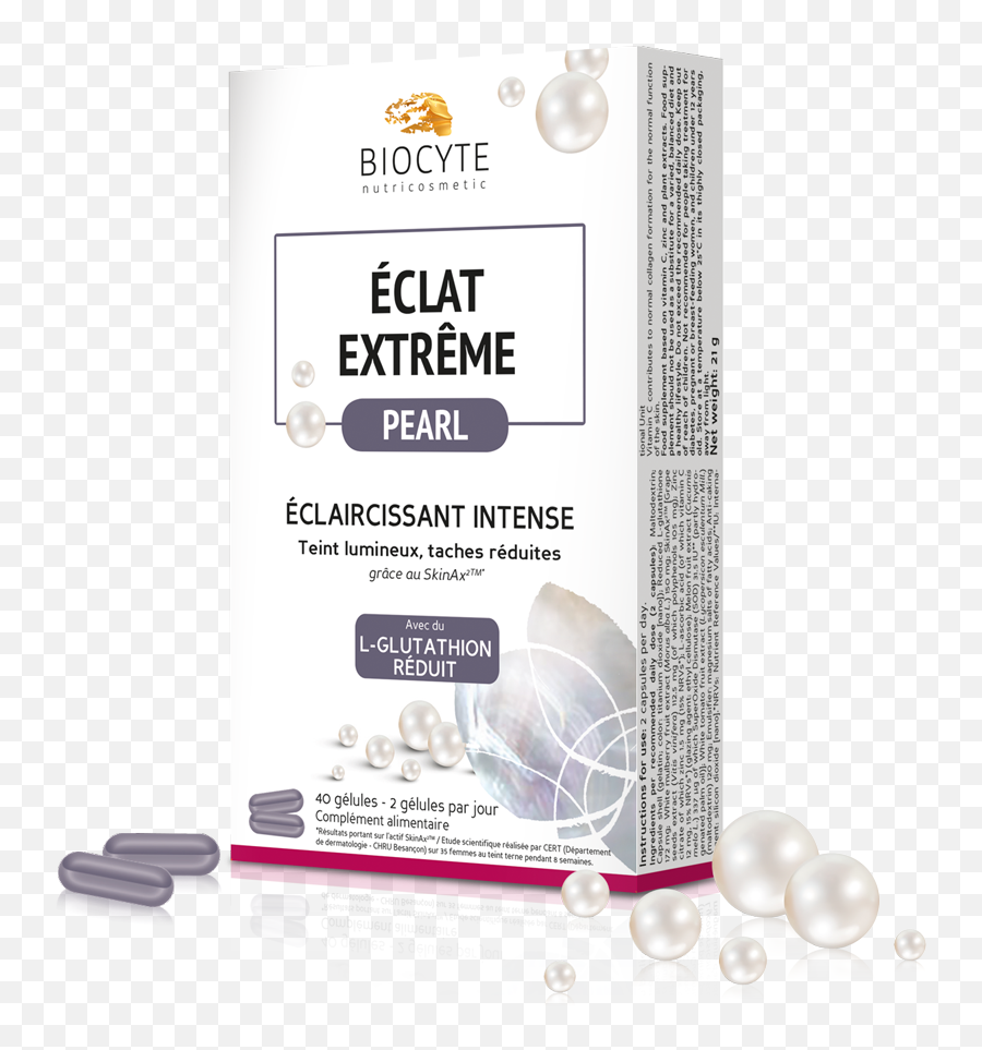 Radiance Extreme Pearl To Restore Your Skin And Reduce Tasks - Biocyte Extreme Radiance Pearl Png,Pearl Transparent