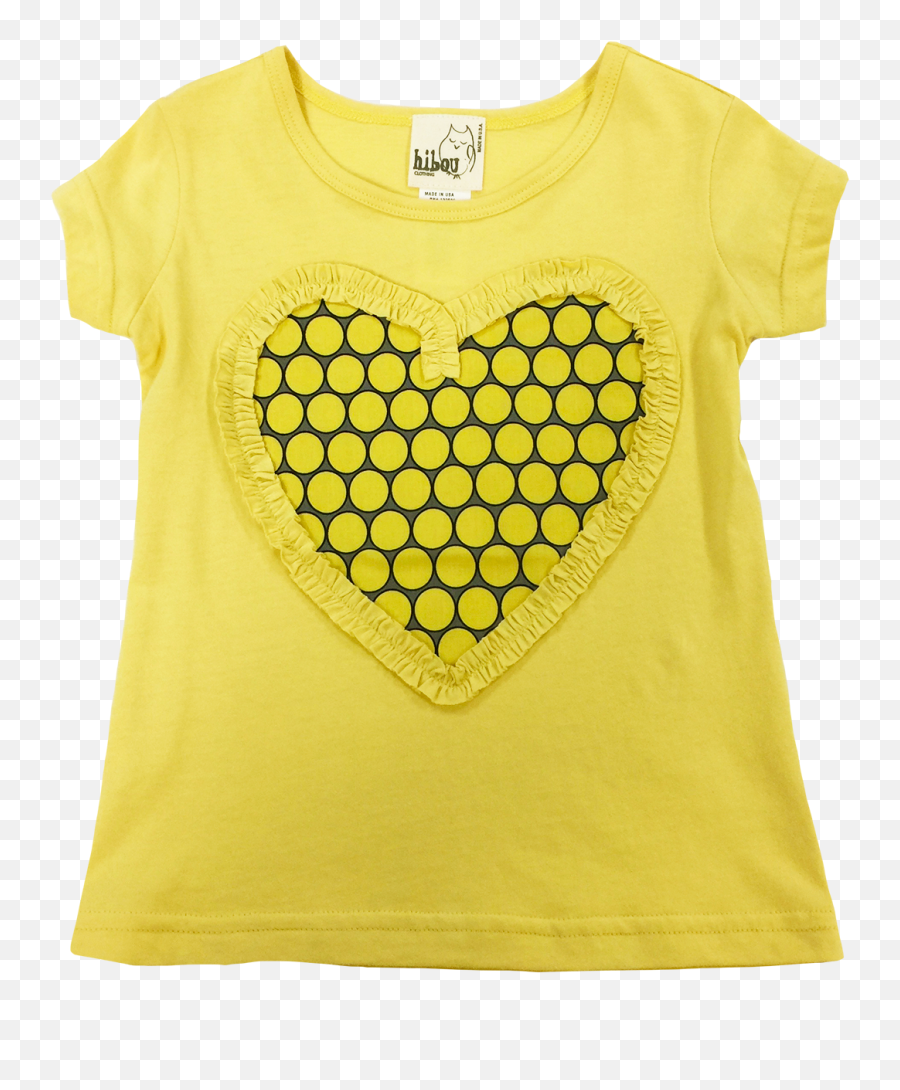 Buy Yellow Heart Top - Blouse Png,Yellow Heart Png