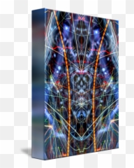Abstract Light Streaks - Fractal Art png