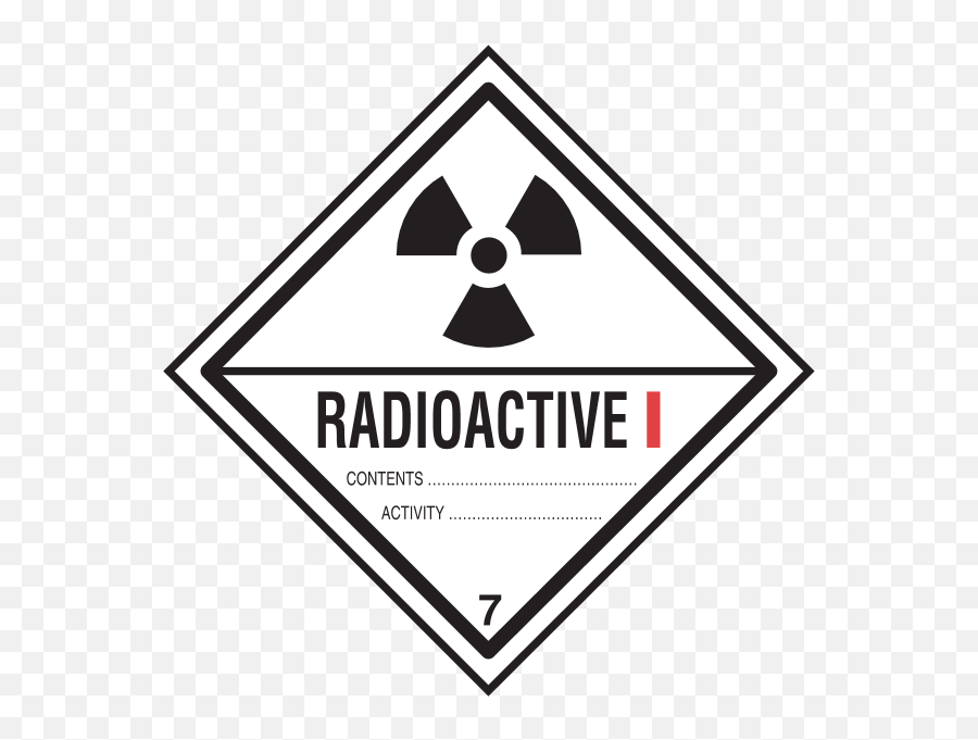 Radioactive Contents Sign Logo - Radioactive Back To The Future Png,Radioactive Logo