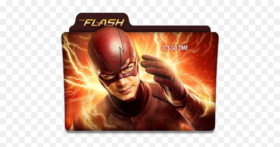 The Flash Folder Icon - Folder Icon The Flash Png,The Flash Logo Png