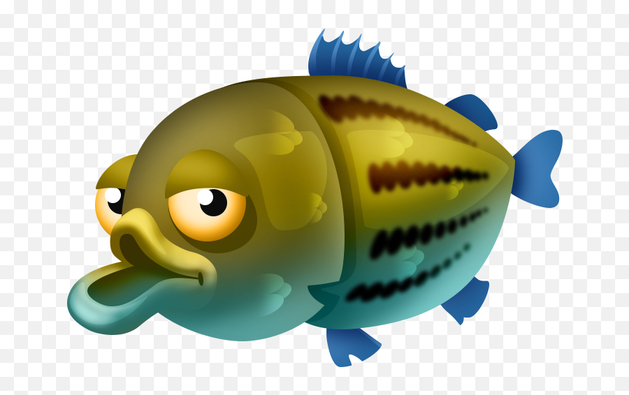 Trout Clipart Spotted Bass - Png Download Full Size Hay Day Fish,Trout Png