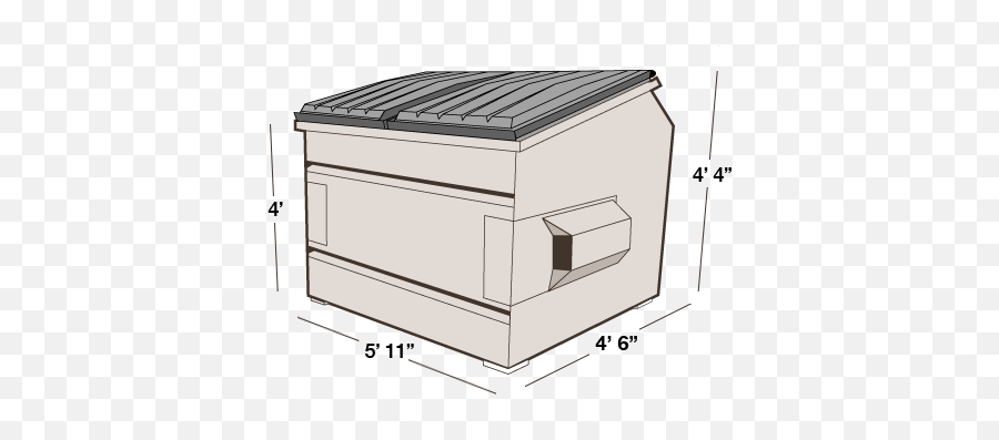Commercial Dumpster Rental Permanent Garbage Bins E360s - Horizontal Png,Dumpster Png