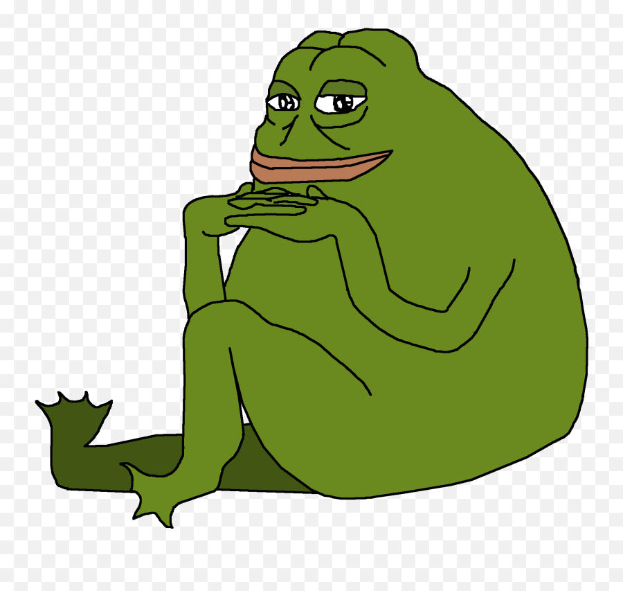 Download 41kib 1790x1640 Toad - Pepe The Frog Sitting Png,Meme Pngs