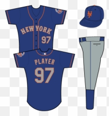 New York Mets Alternate Uniform - National League Nl Blue Jays Uniform 2000 Png,Mets Logo Png