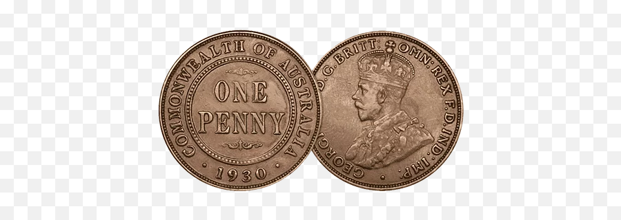 1930 Penny Bradfordmint - Solid Png,Pennies Png