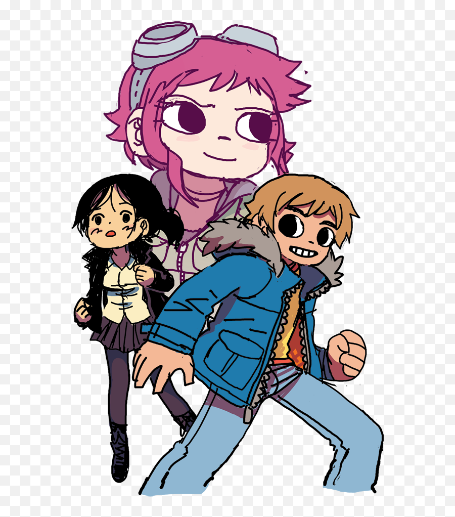 Previously Unpublished Scott Pilgrim Sketch - Scott Pilgrim Scott Pilgrim Vs The World Art Png,Za Warudo Png