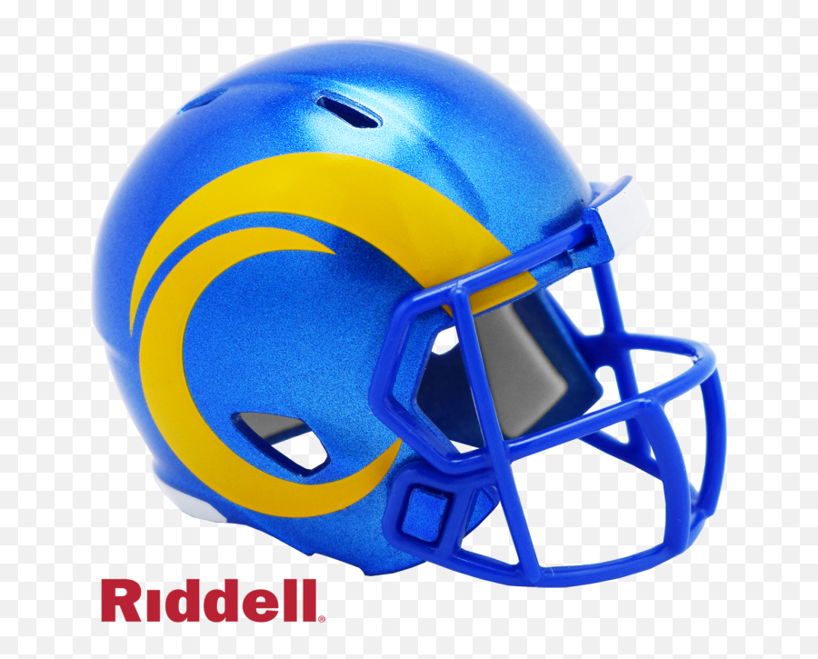 Los Angeles Rams 2020 Pocket Speed Helmet - Rams Pocket Helmet Png,La Rams Logo Png