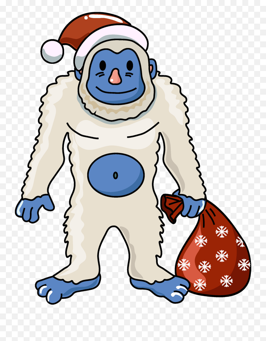 Yeti Clipart Free Download Transparent Png Creazilla - Happy,Blue Yeti Png