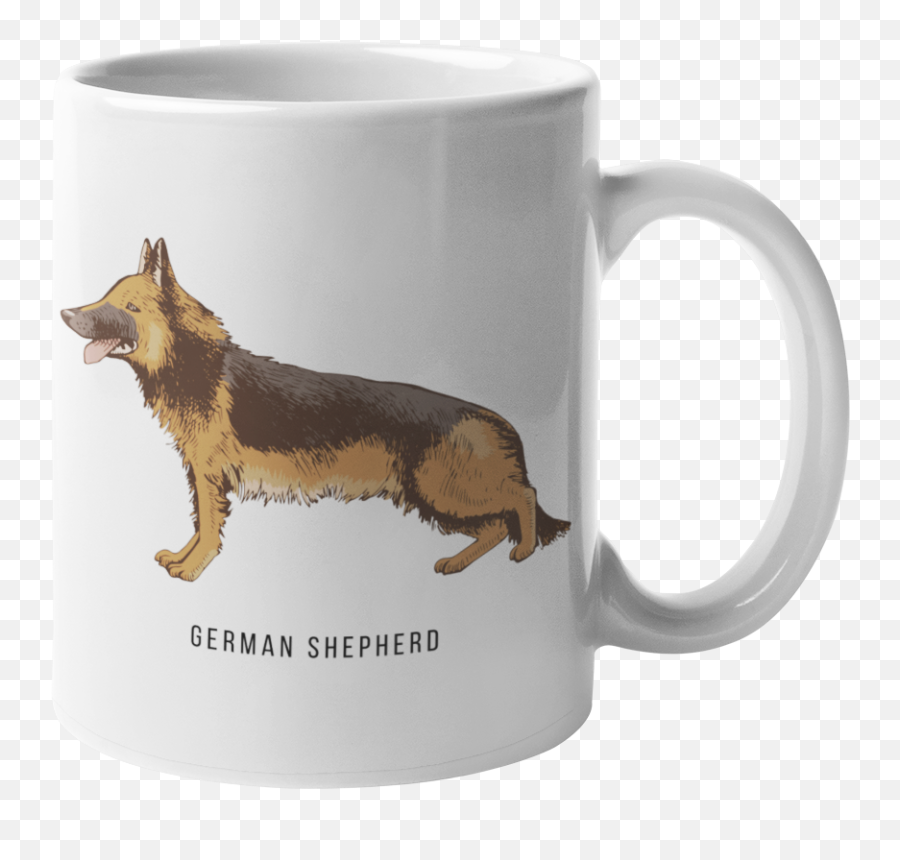 Dogs - German Shepherd Furtees Congratulations Grandma Mug Png,German Shepherd Transparent