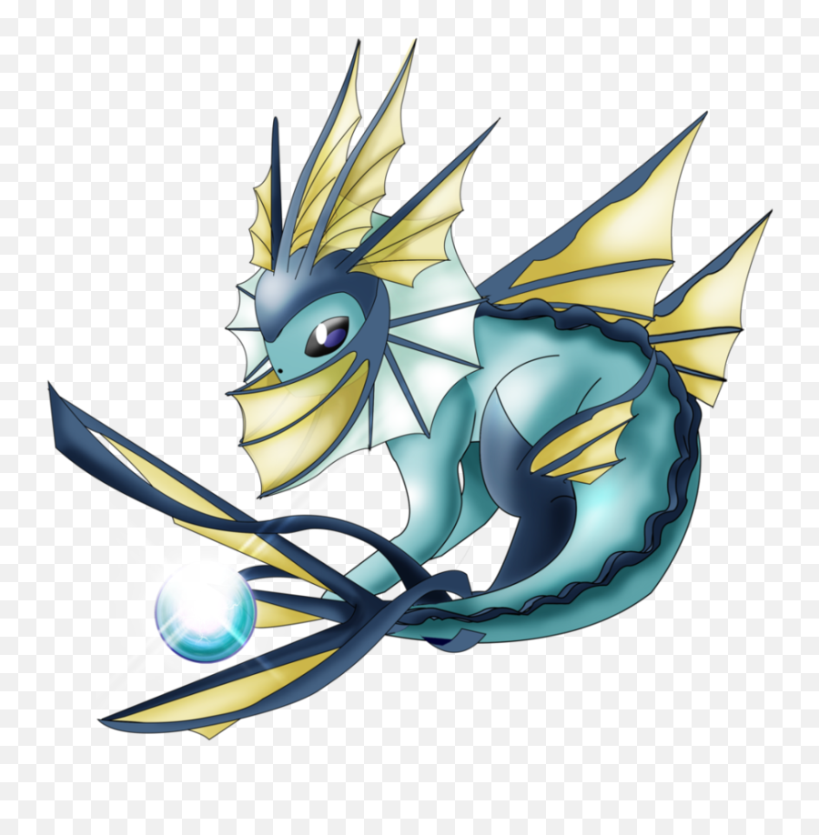 Download Hd Pokemon - De Pokemon Mega Vaporeon Gambar Pokemon Mega Vaporeon Png,Vaporeon Transparent