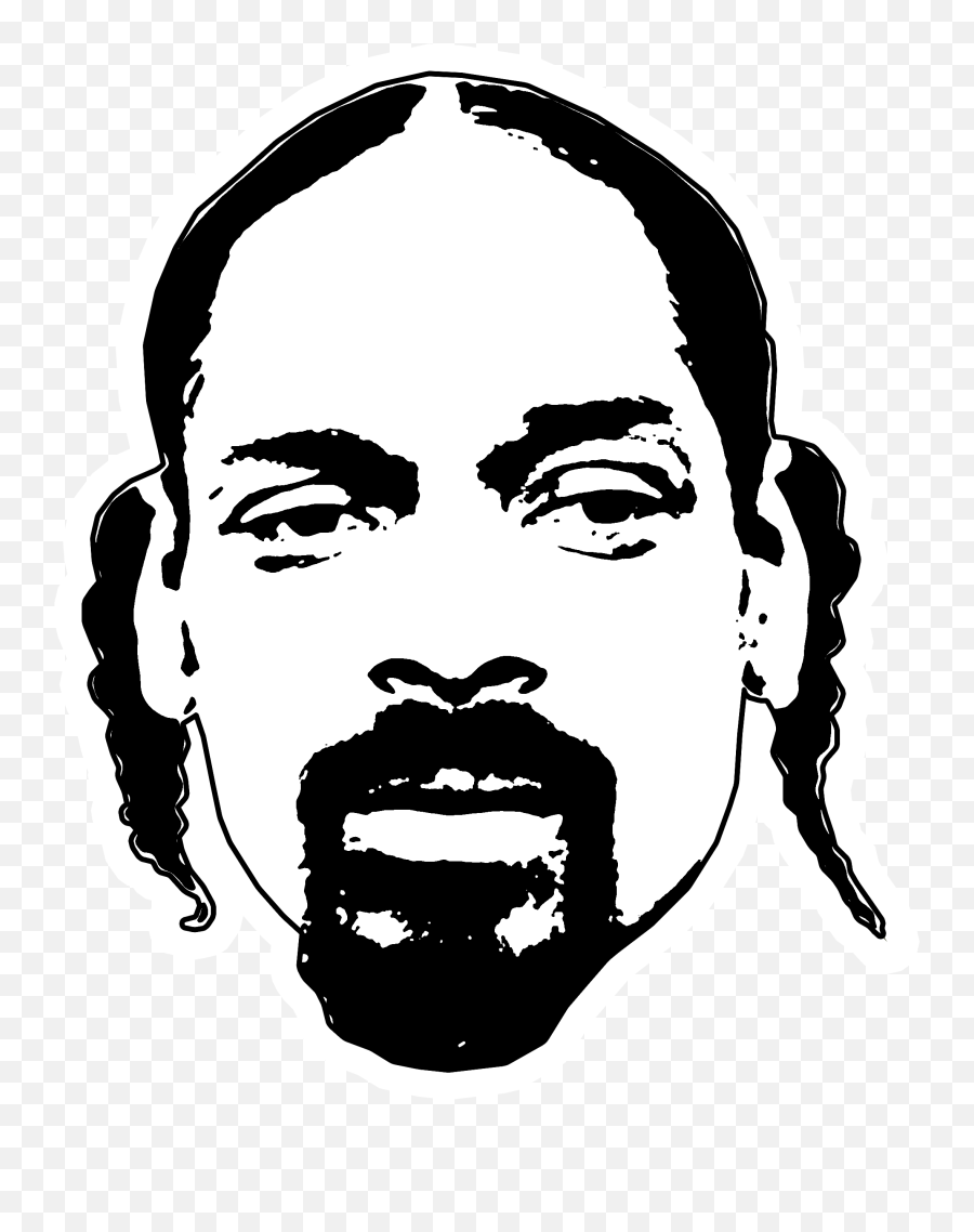 Snoop Dogg Png - Snoop Dogg Face Png Snoop Dogg Line Drawing Snoop Dogg Cartoon,Transparent Snoop Dogg