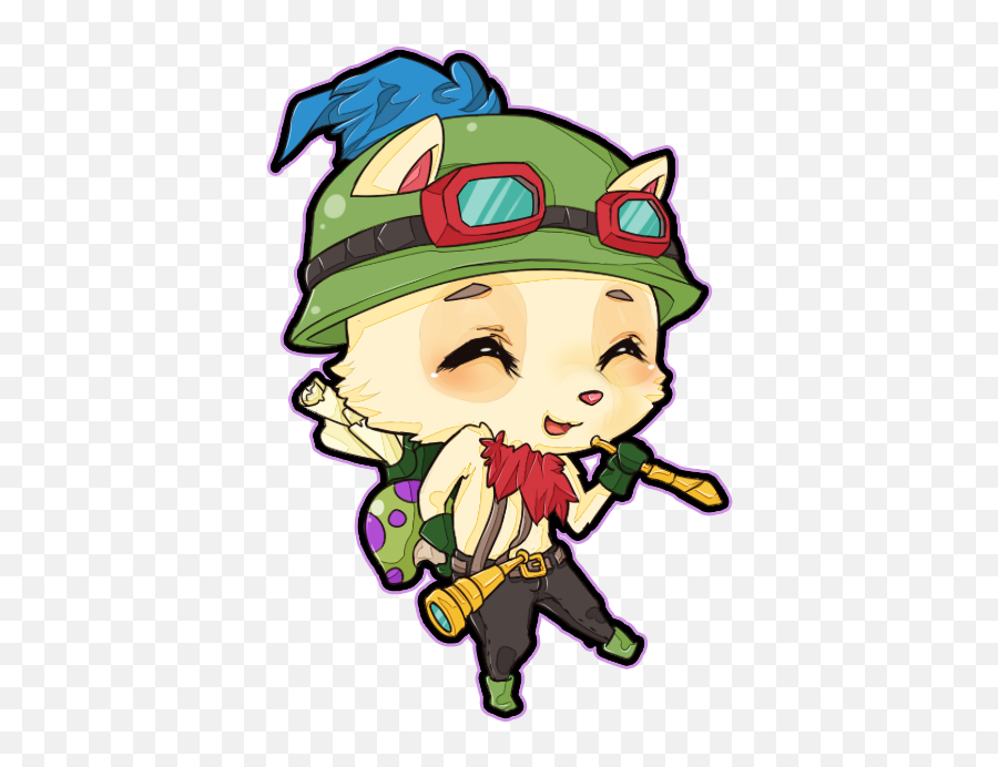 T - Teemo Drawing Leagues Of Legends Png,Teemo Transparent