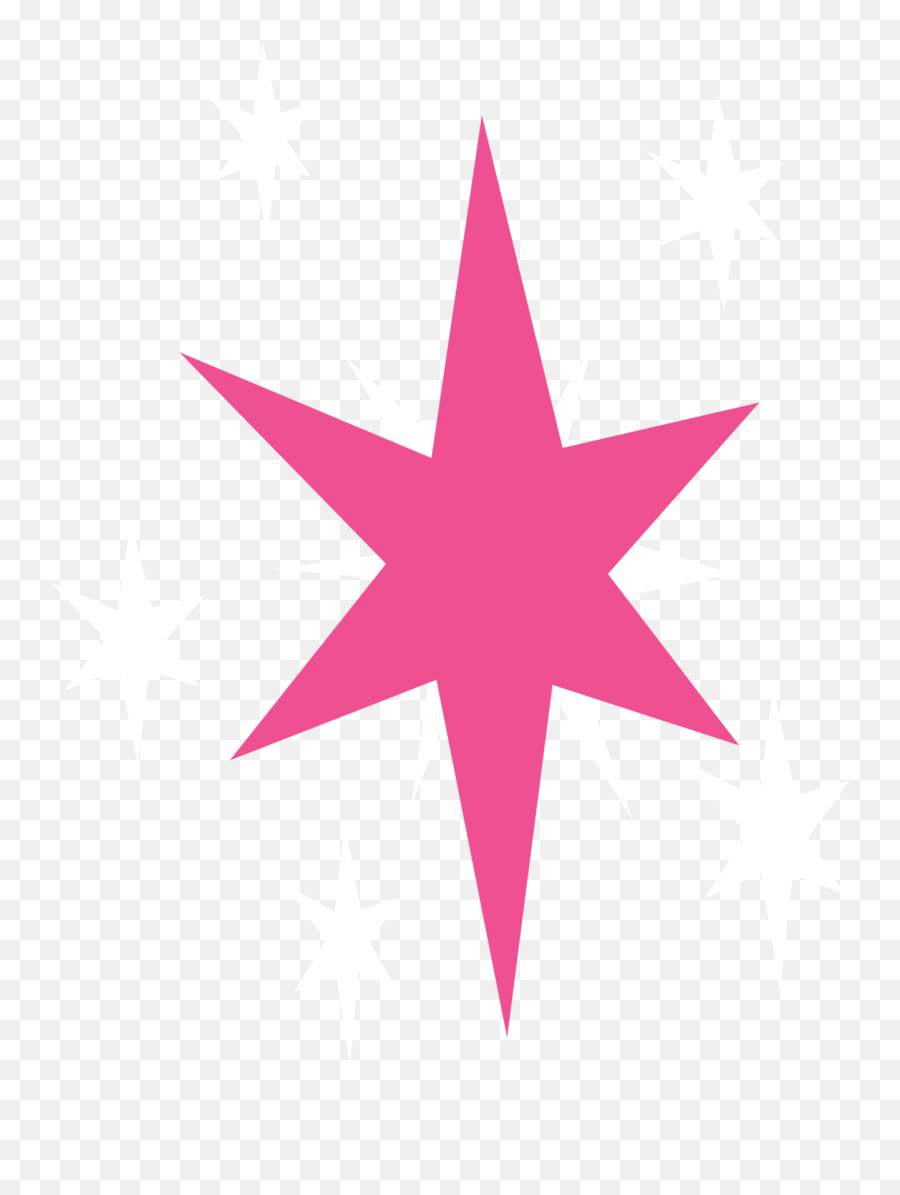 Pink Star - Twilight Sparkle My Little Pony Cutie Marks Png,Pink Star Png