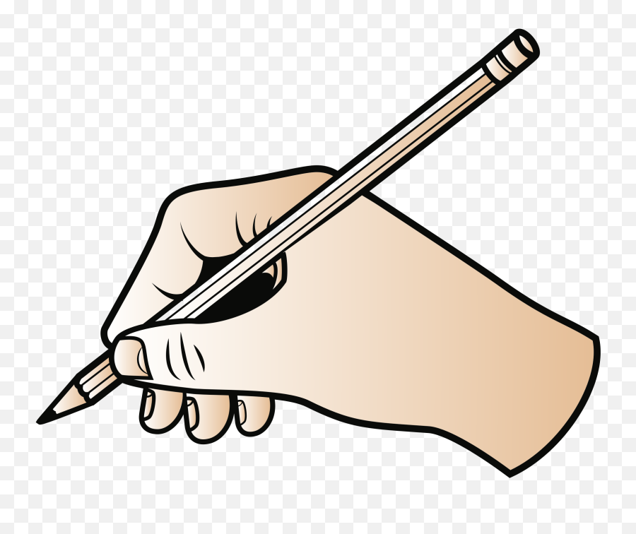 Writing Drawing Clip Art - Writing With Pencil Clipart Png,Writing Clipart Png