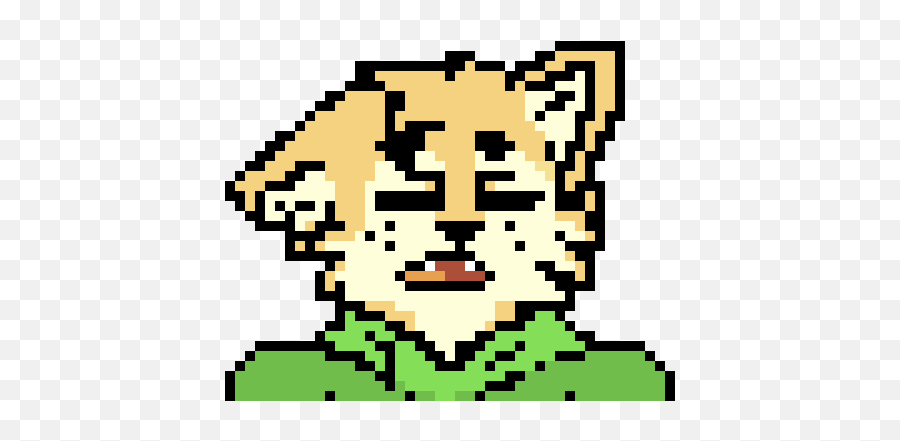 Dogeu0027s Doge But Coloured And Open Mouth Pixel Art Maker - Fictional Character Png,Doge Face Png