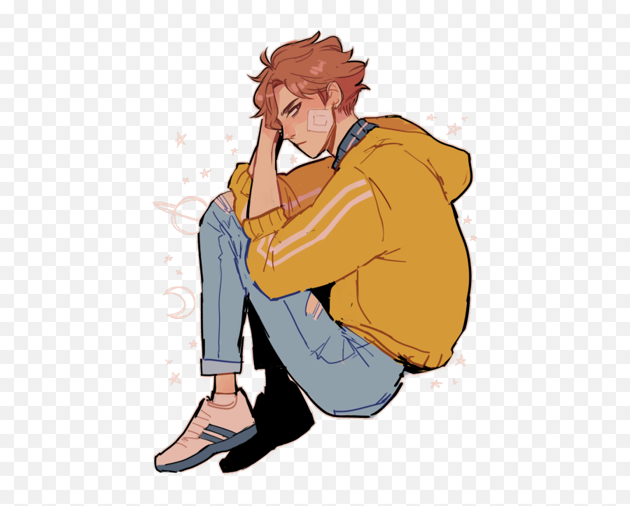Pinterest Shazziee Instagram Snapchat - Character Male Oc Drawing Png,Snapchat Anime Icon