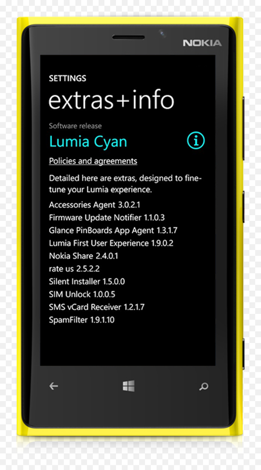 Lumia Cyan - Electronics Brand Png,Lumia Phone Icon Time