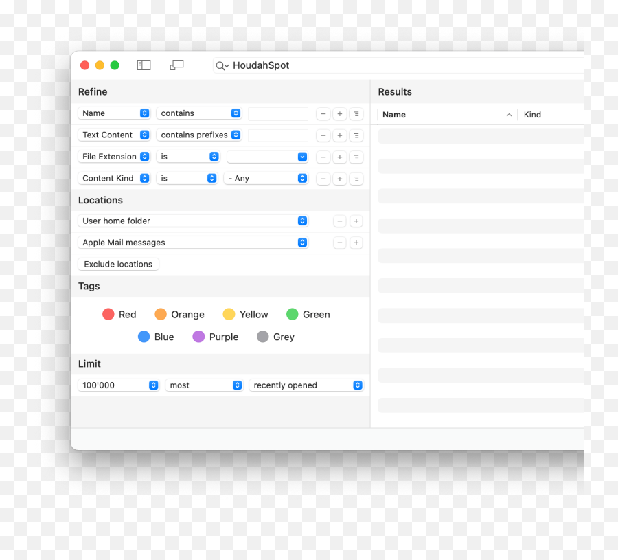 Houdahspot U2014 Powerful File Search Tool For Mac - Vertical Png,Blue File Folders For Winows Icon