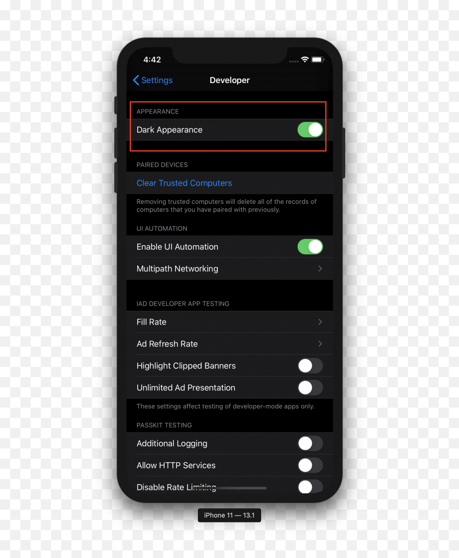 Dark Mode Adding Support To Your App In Swift - Swiftlee Smartphone Png,Not Efficient Black White Icon