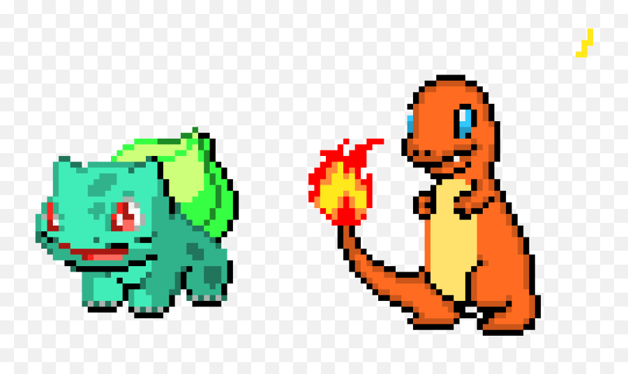 Bulbasaur Png - Bulbasaur E Charmander Pixel Art Bulbasaur Pixel Animation,Charmander Png