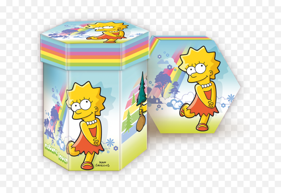 Stojánek Na Tužky S Víkem Lisa Simpson - Lisa Simpson Cartoon Png,Lisa Simpson Png