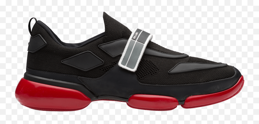 Prada Cloudbust Knit Sneakers Transparent Png - Free Prada Black And Red Cloudbust Sneakers,Jumin Han Icon