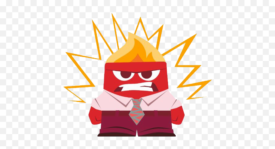 Download Hd Inside Out Anger Clipart - Anger Inside Out Inside Out Angry Clip Art Png,Anger Png