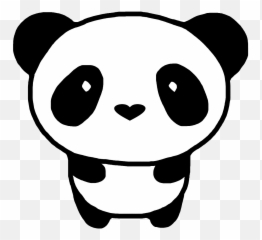 Easy Cute Panda Drawing Png Image - Easy To Draw Panda,Cute Panda Png