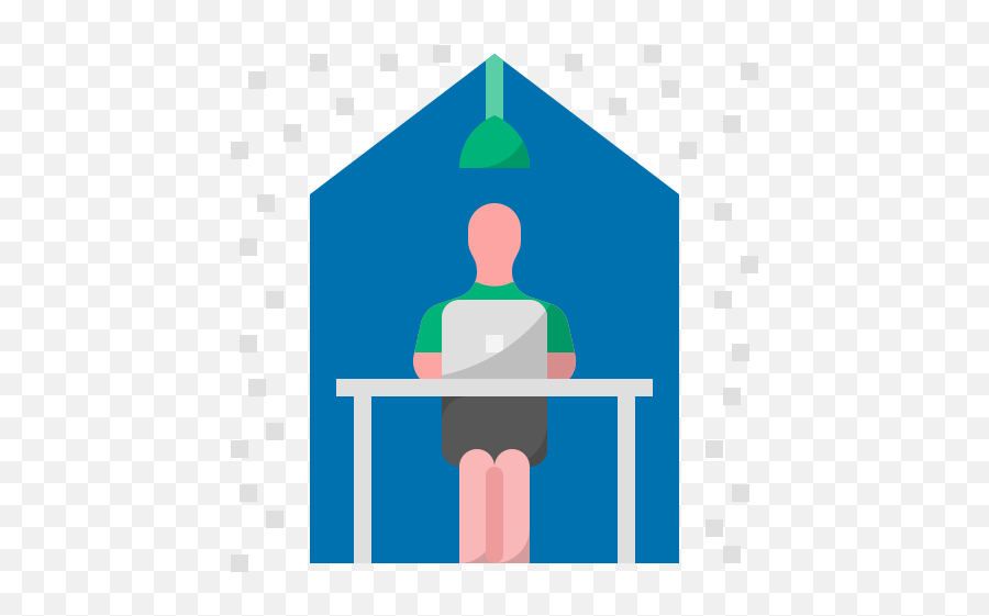 Particulate Pollution Work Home Free Icon - Iconiconscom For Adult Png,Table Work Icon