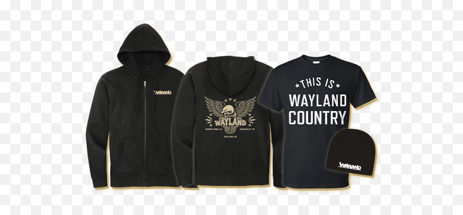 Welcome To Wayland The Band - Wayland The Band Hooded Png,Icon For Hire Band Merch