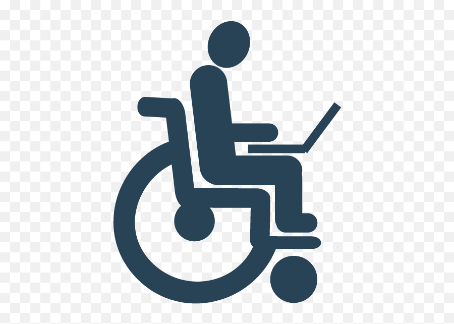 Ada Compliance - Run It Rite Web Agency Wellington U0026 West Icono De Persona Con Discapacidad Trabajando Png,Disability Icon